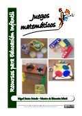 Juegos matemáticos para Educación Infantil
