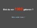 Jugend gestern und heute