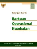 Juknis jamkesmas 2011