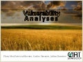 Julian R - Vulnerability analyses progress CIAT April 2012