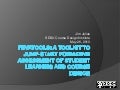 Formative evaluation of student learning and course design made simple: Fevatools Jim Julius, ITS 