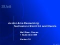 Just in Time Resourcing