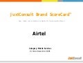 Juxt Consult Brand Scorecard Offline Category Snapshot