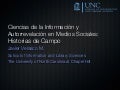 Ciencias de la Información y Autorevelación en Redes Sociales
