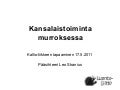 Leo Stranius: Kansalaistoiminta murroksessa