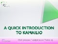 Kamailio :: A Quick Introduction