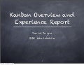 Kanban Overview And Experience Report Export Full