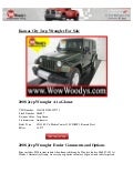 Kansas City Jeep Wrangler for Sale