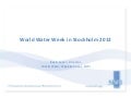 World Water Week 2013
