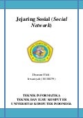 Karya ilmiah topik jejaring sosial (social network)