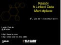 Kasabi Linked Data Marketplace