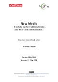 Katho New Media course evaluation May11