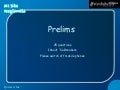 K Biz Quiz Bangalore Prelims