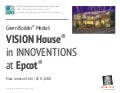 Green Builder Media&rsquo;s VISION House in INNOVENTIONS at Epcot