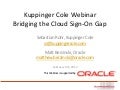 Bridging the Cloud Sign-On Gap