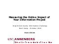 Measuring the Online Impact of Your Information Project