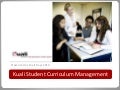 Kd10 Curriculum Management Demo