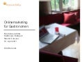 Onlinemarketing für Gastronomen