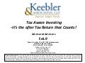 Tax-Efficient Investing: Retirement Distribution Strategies (Part 3 of Tax-Efficient Investing Webinar Series))