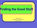 NCompass Live: Finding the Good Stuff