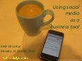 Using social media as a business tool