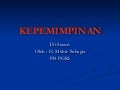 Kepemimpinan