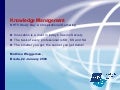 Keynote on Knowledge Managment - Weggeman
