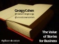 The Value of Stories for Business