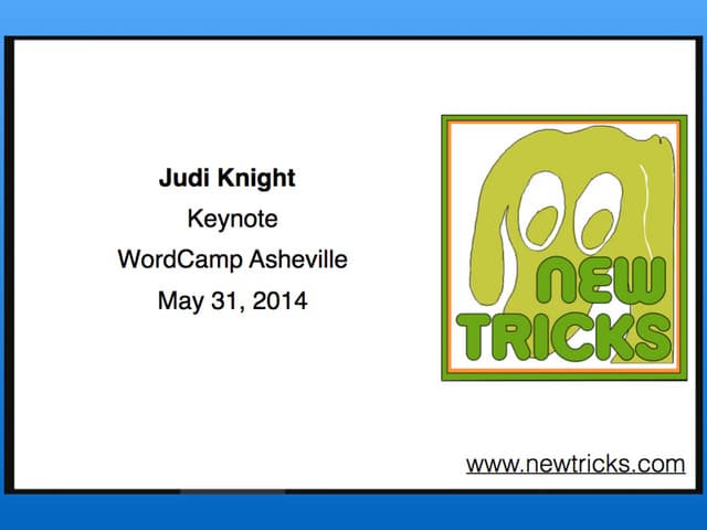 WordCamp Asheville Keynote: How did...
