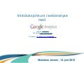 Kurs i webanalyse og Google Analytics for Kommunikasjonsforeningen
