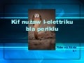 Kif nuzaw l elettriku bla periklu