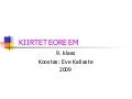 Kiirteteoreem