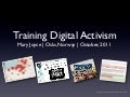 Digital Activism Training of Trainers