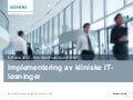Implementering av IT-produkter i helsesektoren