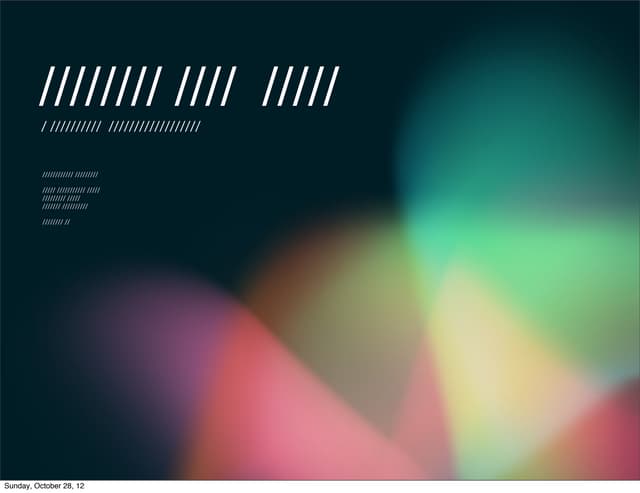 Kim Pimmel AndroidTO Keynote