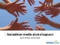 Sosiaalinen media alusta loppuun