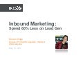 Inbound Marketing - Leads for 60% Less | NEDMA