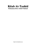 Kitab ut tawheed