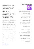 Kit Survie Du Chasseur De Tendances 2009 By René Duringer
