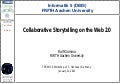 Collaborative Storytelling on the Web 2.0