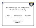 Land Prices and Regulation