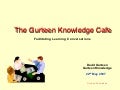Knowledge Cafe Workshop