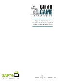 KNOW YOUR GAME Seminar Notes