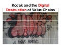 Kodak and the Digital Destruction of Value Chains