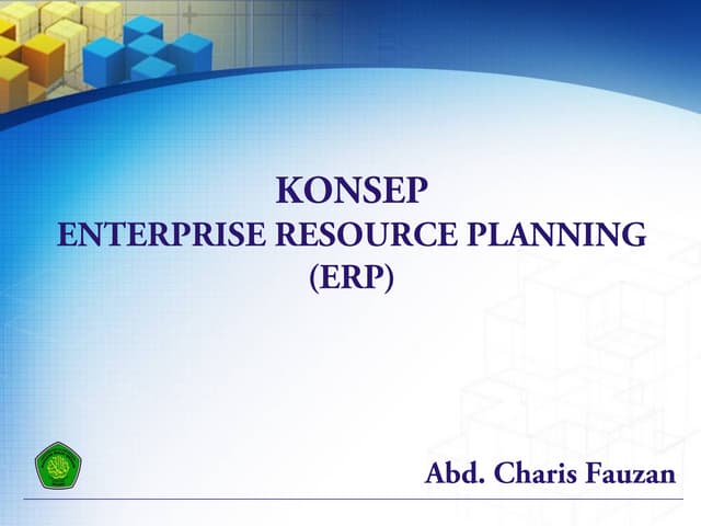 Konsep ERP