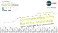 Digital Challenges - Communicating in the Era of the Social Web