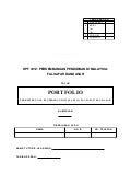 KPF 3012 FORMAT PORTFOLIO