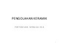 pengolahan keramik