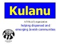Kulanu Presentation