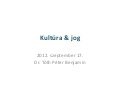 Kultúra & jog